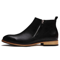 Lesley Leather Zip Boot