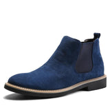 Low-cut Suede Chelsea Boot