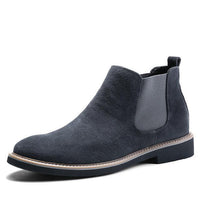 Low-cut Suede Chelsea Boot